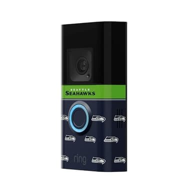 All-New Limited Edition, Official NFL Faceplate for Ring Doorbells - Video Doorbell 3, Video Doorbell 3 Plus, Video Doorbell 4, Battery Doorbell Plus, and Battery Doorbell Pro | Seattle Seahawks - Image 4