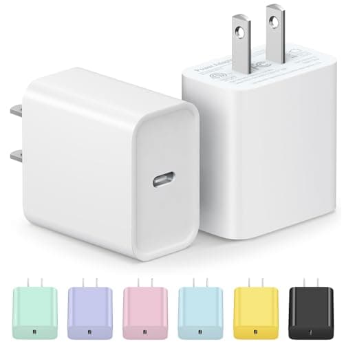 USB C Charger Block for iPhone 17 Wall Charger 20W Power Adapter for iPhone 17/17 Air/17 Pro/17 Pro Max, 16 15 14 13 12 11, iPad, Google, Samsung Fast and Convenient Charging, Type C Charger Bolck - Image 1