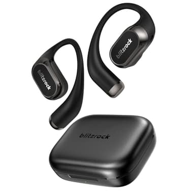BlitzRock CT3 Pro Open Ear Headphones, Rich Balanced Sound, AI ENC 4 Mics Clear Calls,40H Playtime, IPX5 SweatSafe, Bluetooth 5.4 Wireless Earbuds with Earhooks, App Control - Image 1