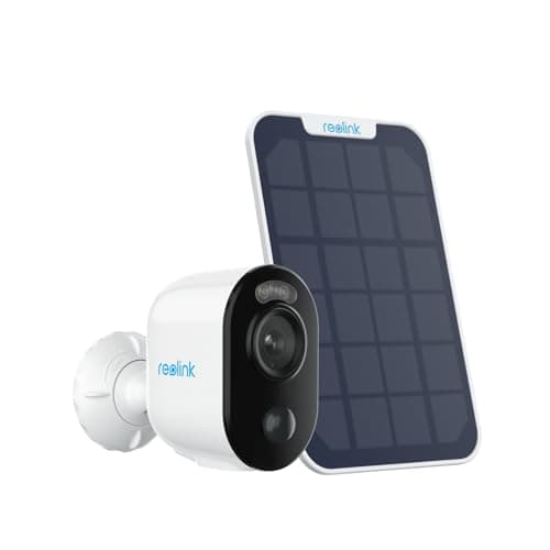 REOLINK 2K 3MP Solar Wireless Security Camera Outdoor, Spotlight Night Vision, 2.4GHz WiFi, Solar/Battery Powered Home Surveillance, Smart AI Detection, No Subscription, Local Storage, Argus 3E Kit - Image 1
