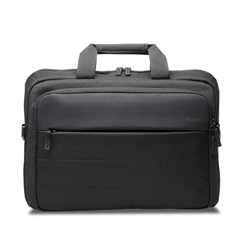 Kensington 16 Carrying Case, Clamshell, Side Pocket, Padded Shoulder Straps, for 15.6 inch-16 inch Laptop (K60390WW), Black - Image 1