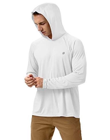 Roadbox 2 Pack UPF 50+ Fishing Shirts for Men Long Sleeve Sun Protection Hoodie Lightweight Outdoor UV Hiking Shirts - Image 3