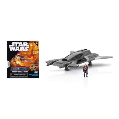 Star Wars Micro Galaxy Squadron Pirate Snub Fighter Mystery Bundle - 5-Inch and 2.5-Inch Vehicles with Accessories (Amazon Exclusive) - Image 1