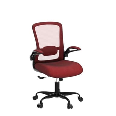 Mimoglad Office Chair, Ergonomic Desk Chair with Adjustable Lumbar Support, High Back Mesh Computer Chair with Flip-up Armrests-BIFMA Passed Task Chairs, Executive Chair for Home Office - Image 5