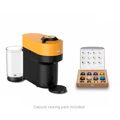 Nespresso Vertuo Pop+ Coffee and Espresso Machine by De'Longhi, Mango Yellow - Image 4