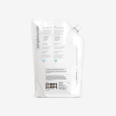 simplehuman Mandarin Orange Moisturizing Liquid Hand Soap Refill Pouch, 34 Fl. Oz. (Pack of 6) - Image 4
