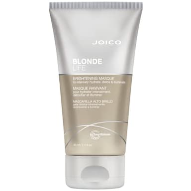 Joico Blonde Life Brightening Masque - Instant Hydration, Neutralize Chlorine & Detoxify Hair, Add Softness & Smoothness, Sulfate Free, With Monoi & Tamanu Oil, 1.7 Fl Oz - Image 1