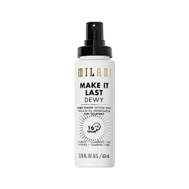Milani Make It Dewy Setting Spray 3 in 1- Hydrate + Illuminate + Set (2.03 Fl. Oz.) Makeup Finishing Spray - Makeup Primer & Hydrating Setting Spray - Image 8