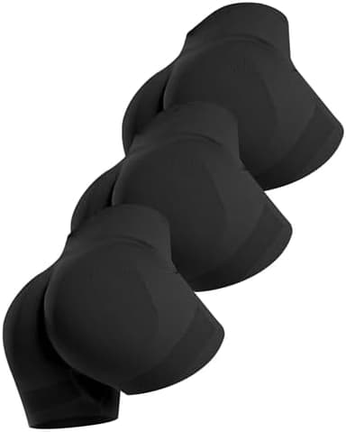 ATHVOTAR Workout Gym Biker Shorts Women: High Waisted Seamless Sports Running Butt Lifting Shorts Sets - Image 2