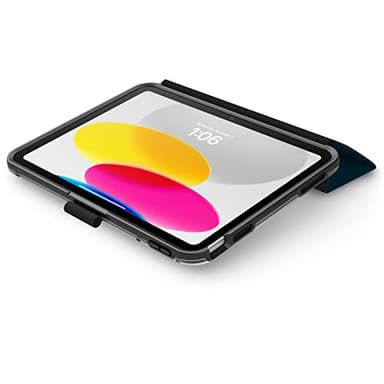 OtterBox Symmetry Folio Series case for iPad (A16) & iPad 10th Gen - Coastal Evening (Clear/Black/Blue), Ultra-Sleek Design, Multiple Viewing Positions, Magnetic Sleep/Wake Cover - Image 7