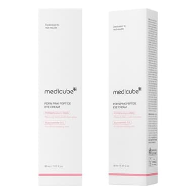 medicube Salmon DNA PDRN Pink Peptide Eye Serum with Niacinamide and 99% Purity Retinol for Fine Lines, Uneven Skin Tone, Korean Skin Care 1.01fl.oz - Image 8