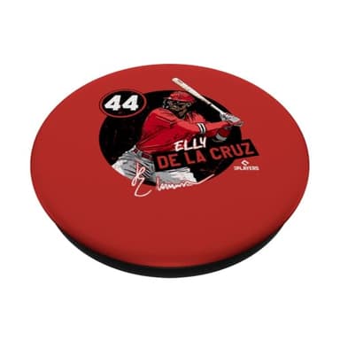 Elly De La Cruz | Cincinnati MLB Players League | MLBCRU4023 PopSockets Adhesive PopGrip - Image 2