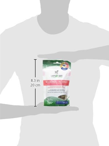 Vet's Best Seasonal Allergy Soft Chew Dog Supplements, Soothes Dogs Skin Irritation Due to Seasonal Allergies, 30 Day Supply - Image 7