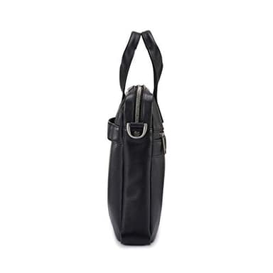 Samsonite Classic Leather Slim Brief, Black, One Size - Image 3