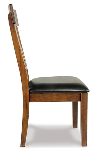 Signature Design by Ashley Ralene Rake Back 19" Dining Room Chair 2 Count, Medium Brown - Image 12