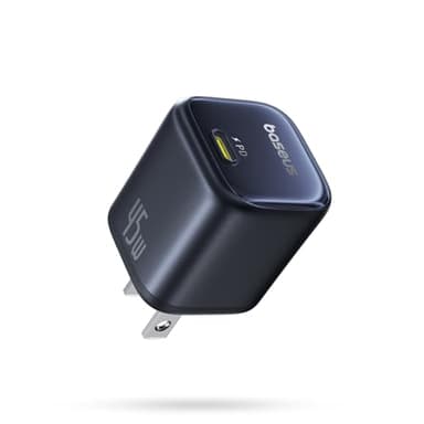 Baseus 45W Charger, PicoGo C1 USB C Charging Block Fast Charging, Compact Type C Wall Charger for iPhone 17/16/15/14/13/12 Series, Galaxy Series, MacBook Etc - Image 1