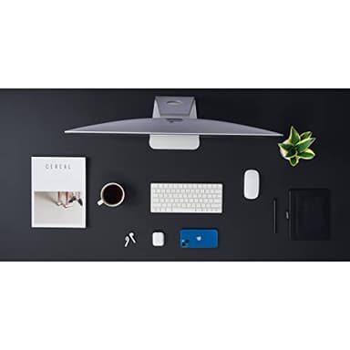 Kaboon 48x18 inches Tabletop, Solid One-Piece Desktop for Sit Stand Desk, Double Desks, L Desk DIY,Wood Countertop Home or Commercial Use,1 inch Thick, Solid Black - Image 2