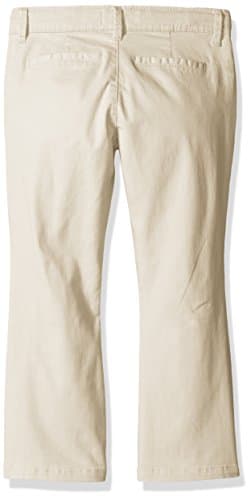 The Children's Place Girl's Bootcut Chino Pants, Bisquit, 6 - Image 2
