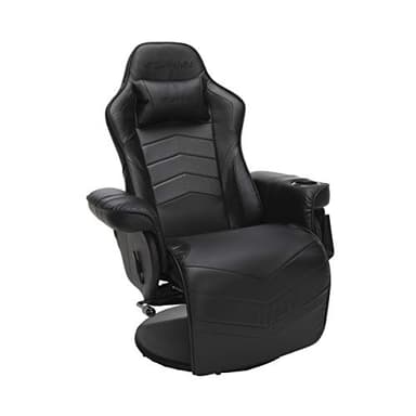 RESPAWN 900 Racing Style Gaming Recliner, Reclining Gaming Chair, in Black RSP 900 BLK - Image 1