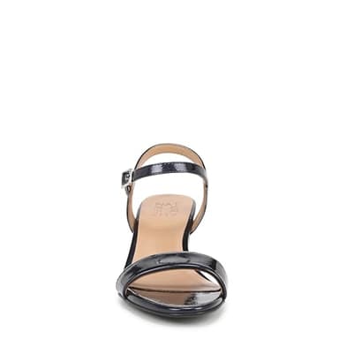 Naturalizer Womens Bristol Ankle Strap Block Heel Dress Sandal Midnight Blue Patent 8.5 M - Image 2