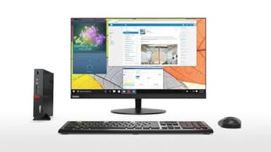 Lenovo ThinkCentre M910Q Tiny Desktop i7 Computer, M910Q Mini PC Intel Core i7-7700T, 16GB DDR4 RAM, 512GB SSD, DisplayPort, RJ-45, Wi-Fi, Bluetooth, Keyboard & Mouse, Windows 10 Pro (Renewed) - Image 6