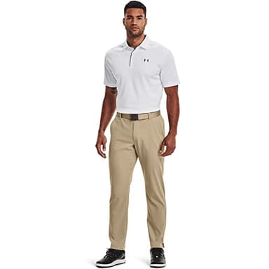 Under Armour Men's UA Tech Polo LG White - Image 4