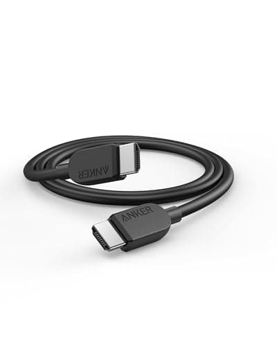 Anker HDMI Cable 8K@60Hz, 6FT Ultra HD 4K@120Hz HDMI Cord,48 Gbps Certified Ultra High-Speed,Compatible with PlayStation 5,Xbox,Samsung TVs,and More - Image 1