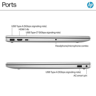 HP 15.6 HD Touchscreen Laptop | 10-Core Intel Core i5-1235U | Intel Iris Xe Graphics | 16GB RAM | 1TB SSD (512GB PCIe SSD withHP P500 512GB Portable SSD) | Wi-Fi 6E | Win 11 Pro (Renewed) - Image 7