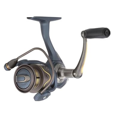 Pflueger President Spinning Fishing Reel, Size 25, 10 Stainless Steel Ball Bearing System, Sealed Oil Felt Front Drag, Lightweight Graphite Construction - Image 2