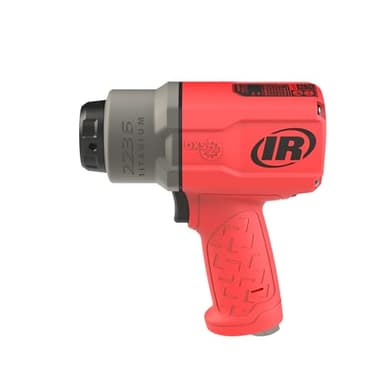 Ingersoll Rand 2236QTIMAX-R DXS2 1/2" Air Impact Wrench, Quiet, 1500 ft-lb Torque, Titanium Hammercase, Friction Ring Retainer, Red - Image 5