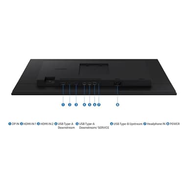 Samsung 27” (S40GD) Borderless Business Monitor with IPS Panel, 100Hz Refresh Rate, Eye Saver Mode, Ergonomic Design, Game Picture Mode, LS27D402GANXGO, 3 Yr Warranty - Image 8