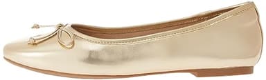 The Drop Women's Pepper Ballet Flat with Bow, Gold, 8.5 - Image 8
