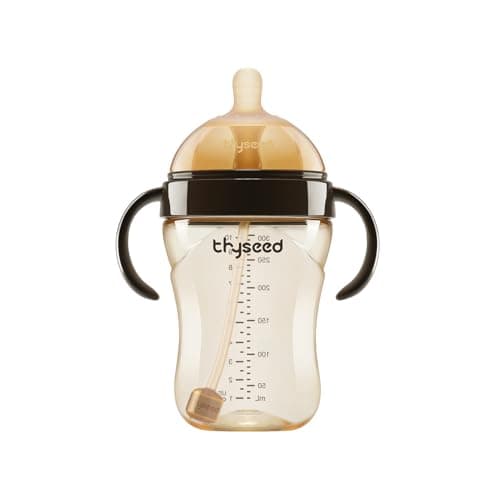 Thyseed PPSU Natural Breast-Like Bottle with Nipple(7-10 Months),10oz，1pack - Image 1