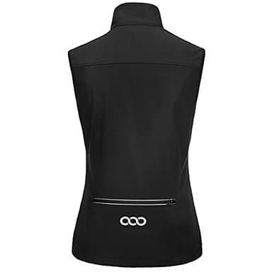 33,000ft Women's Lightweight Running Vest Outerwear with Pockets, Windproof Sleeveless Jacket for Golf Hiking Travel - Image 2