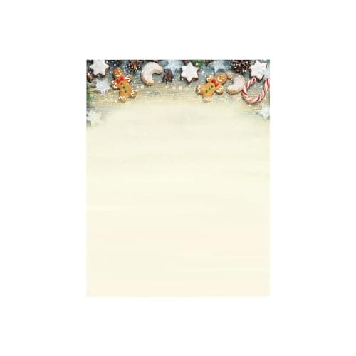 Great Papers! Cookie Exchange Letterhead, 80 count, 11" x 8.5" (2017024)