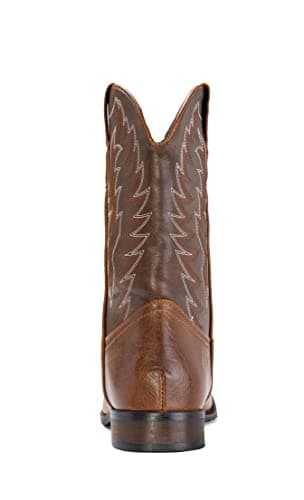 IUV Cowboy Boots For Men Western Boot Durable Classic Embroidered Square Toe Traditional Boots - Image 4