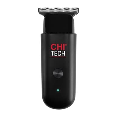 CHI Tech Cordless Mini Trimmer & Clipper, Hair Trimmer for Edging, Blending & Beard Trimming, Stainless Steel Blades, Includes 4 Guard Attachments - Image 1