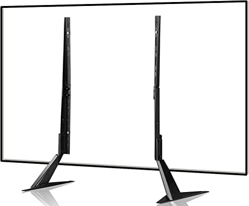 Universal TV Stand, Metal TV Legs for 20-65 inch LCD/LED/OLED/Plasma Flat&Curved Screen TV Height Adjustment with VESA 75x75mm to 800x500mm Max ML1760 - Image 1