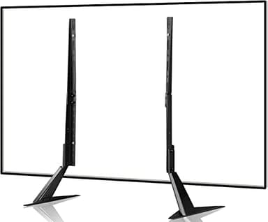 Universal TV Stand, Metal TV Legs for 20-65 inch LCD/LED/OLED/Plasma Flat&Curved Screen TV Height Adjustment with VESA 75x75mm to 800x500mm Max ML1760 - Image 1