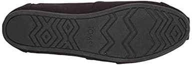 TOMS Women's, Alpargata Recycled Slip-On Solid Black 6.5 M - Image 4