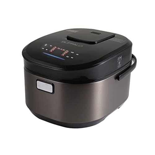 Buffalo Titanium Grey IH SMART COOKER, Rice Cooker and Warmer, 1.8L, 10 cups of rice, Non-Coating inner pot, Efficient, Multiple function, Induction Heating (10 cups) - Image 1