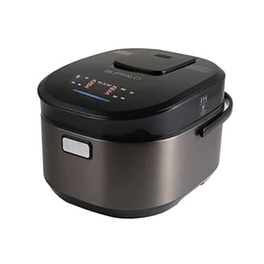Buffalo Titanium Grey IH SMART COOKER, Rice Cooker and Warmer, 1.8L, 10 cups of rice, Non-Coating inner pot, Efficient, Multiple function, Induction Heating (10 cups) - Image 1