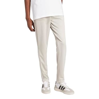 adidas Men's Sereno Cut 3-Stripes Slim Tapered Pants, Wonder Alumina/White - Image 1