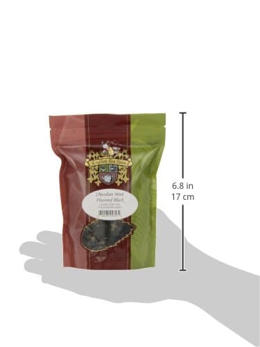 English Tea Store Chocolate Mint Flavored Black Loose Leaf Tea Pouches - 4oz | Ceylon Black Tea Blend with Rich Chocolate and Cool Mint Notes | Refreshing Hot or Iced Tea - Image 3