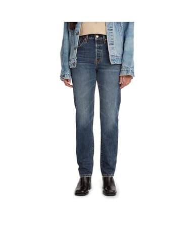 Levi's Women's Premium 501 Original Fit Jean, Gold Digging-Dark Indigo, 29 - Image 1