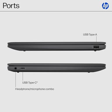 HP Chromebook 14 inch Laptop, HD Display, Intel Processor N100, 8 GB RAM, 128 GB UFS, Intel UHD Graphics, Chrome OS, Chalkboard Gray, 14a-nf0099nr - Image 8