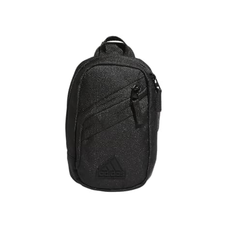 adidas Prime Mini Sling Crossbody Bag, Small Size for Festivals and Travel, Black, OSFA - Image 1