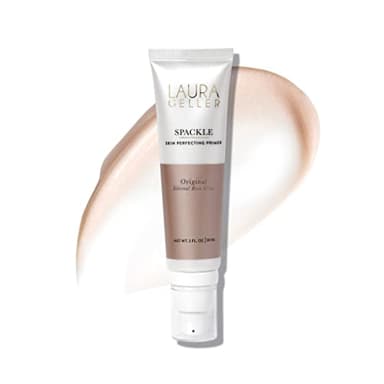 LAURA GELLER NEW YORK Spackle Primer - Ethereal Rose Glow - Super-Size 2 Fl Oz - Hyaluronic Acid Makeup Primer for Mature Skin - Image 1