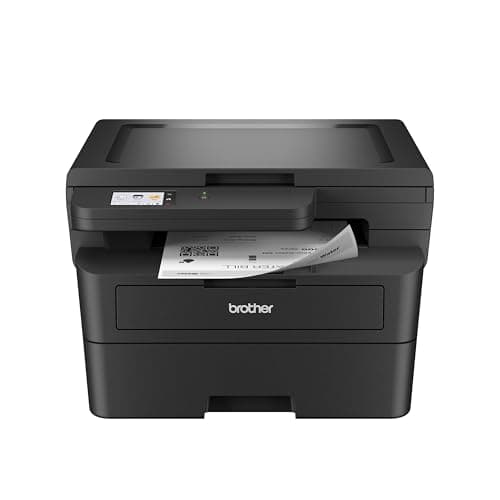 Brother HL-L2480DW Wireless Compact Mobile Monochrome Multi-Function Laser Printer with Copy, Scan, Duplex, Black & White Output | Includes Refresh Subscription Trial(1), (Renewed Premium) - Image 1