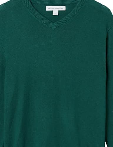 Amazon Essentials Men's V-Neck Pullover Sweater (Available in Big & Tall), Dark Green, Small - Image 9